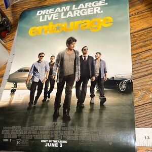 Entourage Movie Poster: Dream Large Live Larger